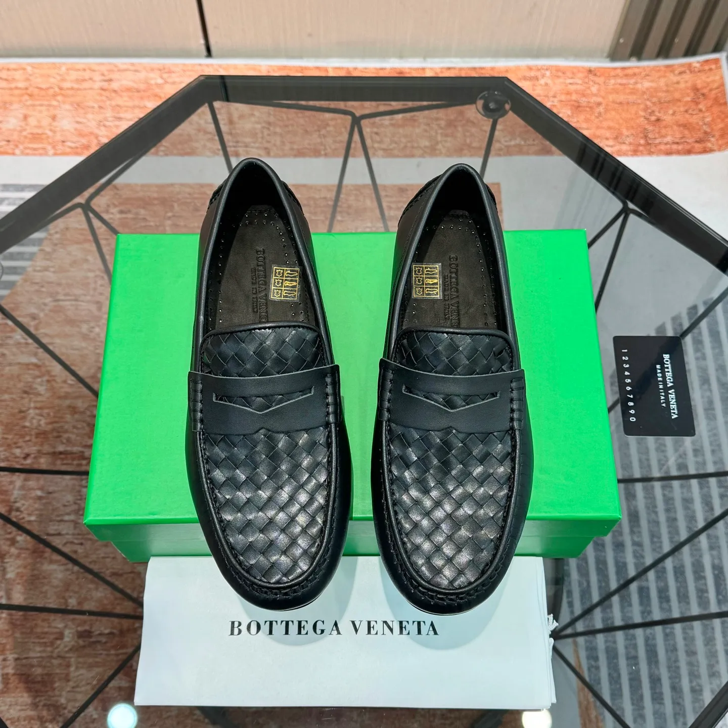 Men's shoes 💰560 [Botte* Venetta (BV)] Official website synchronization, high-end quality! 38-45